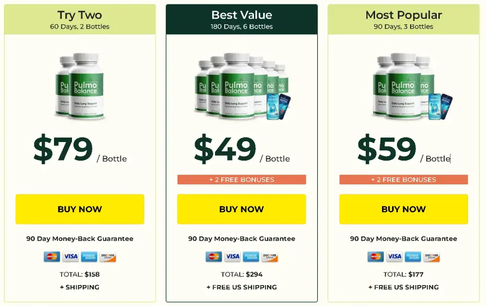 Pulmo Balance discount price bundle promotion offer